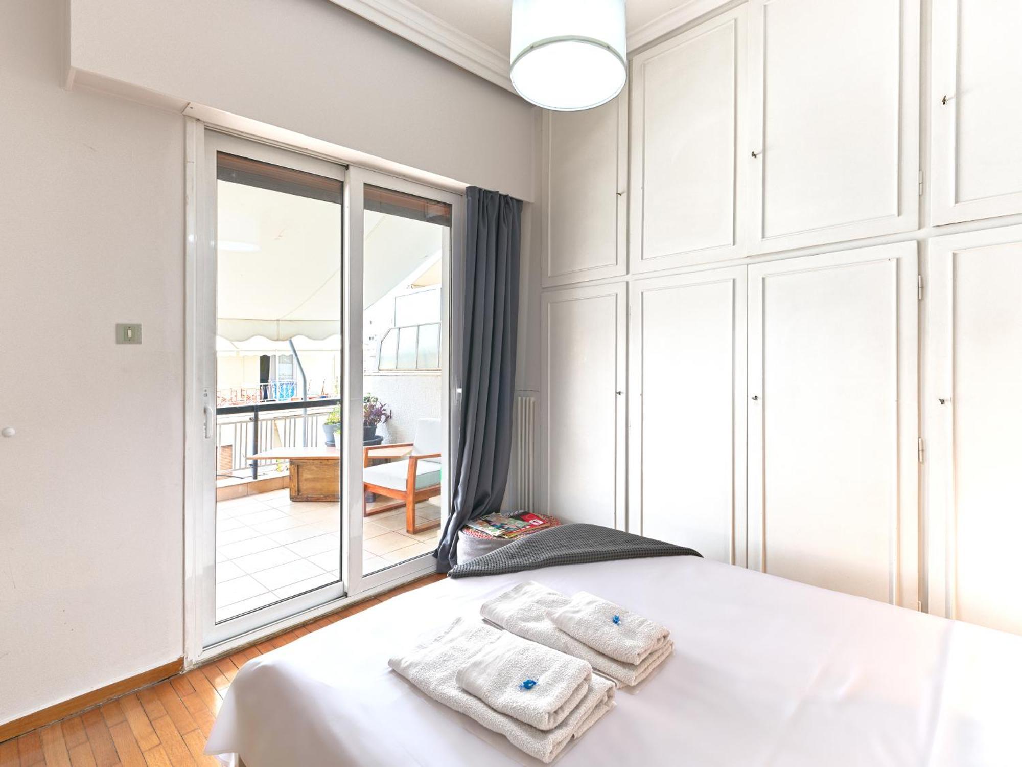 Apartment Pagrati With Park View Balcony - Opp Pangrati Grove Athens