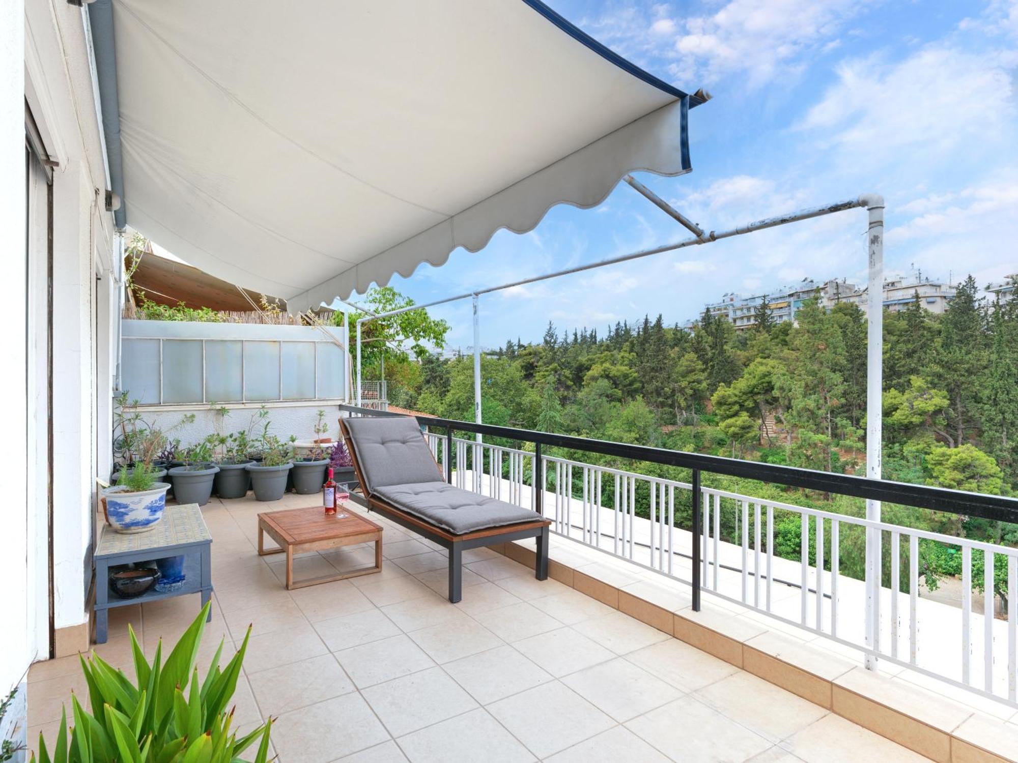 Apartment Pagrati With Park View Balcony - Opp Pangrati Grove Athens