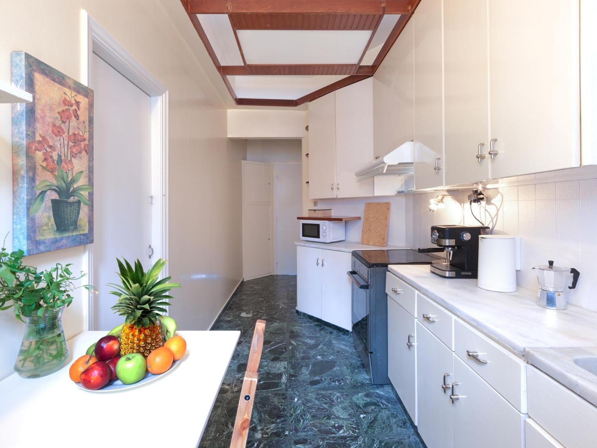 Pagrati With Park View Balcony - Opp Pangrati Grove Athens