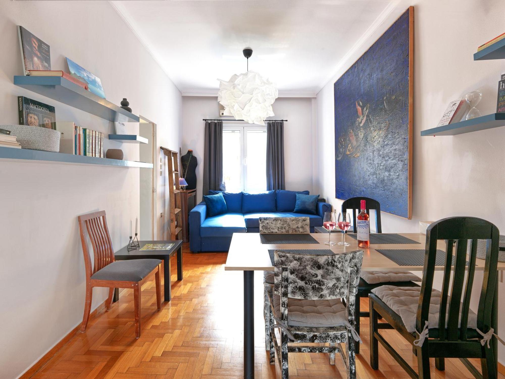 Pagrati With Park View Balcony - Opp Pangrati Grove